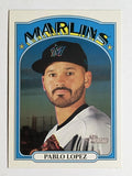 2021 Topps Heritage #385 Pablo Lopez