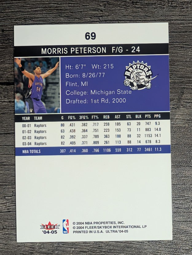 2004-05 Ultra #69 Morris Peterson