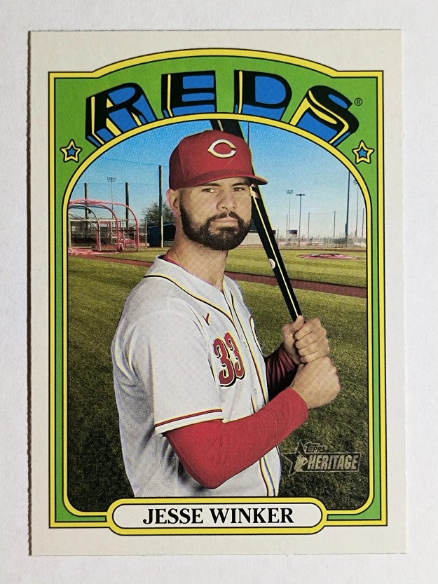 2021 Topps Heritage #388 Jesse Winker