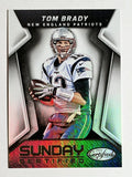 2016 Certified Sunday Certified #29 Tom Brady