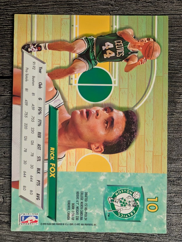 1992-93 Ultra #10 Rick Fox