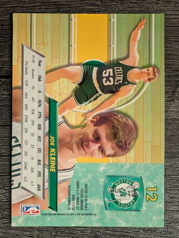 1992-93 Ultra #12 Joe Kleine