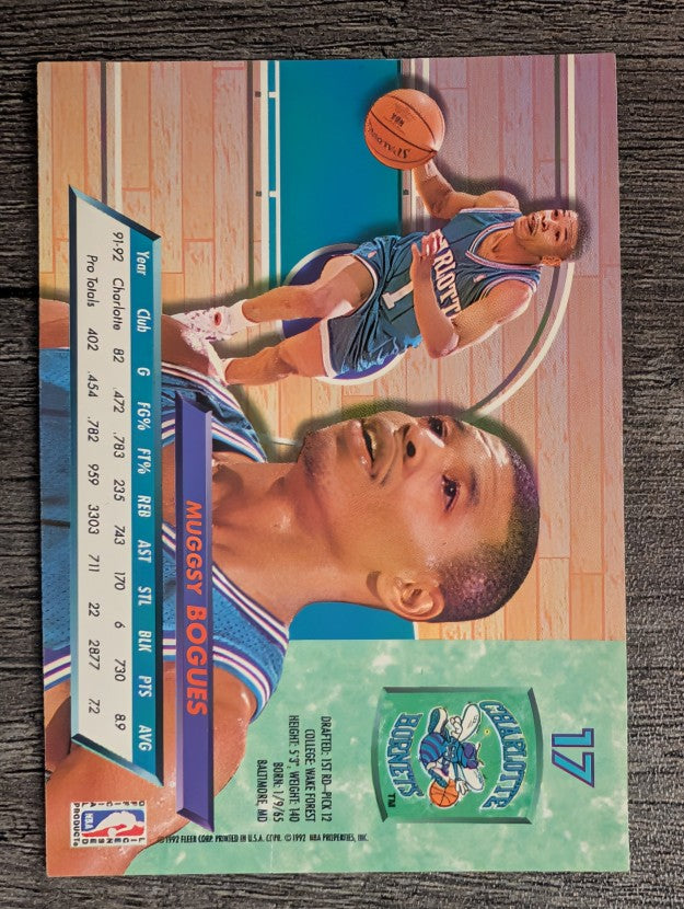 1992-93 Ultra #17 Muggsy Bogues