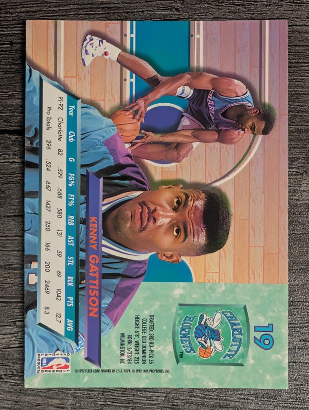 1992-93 Ultra #19 Kenny Gattison