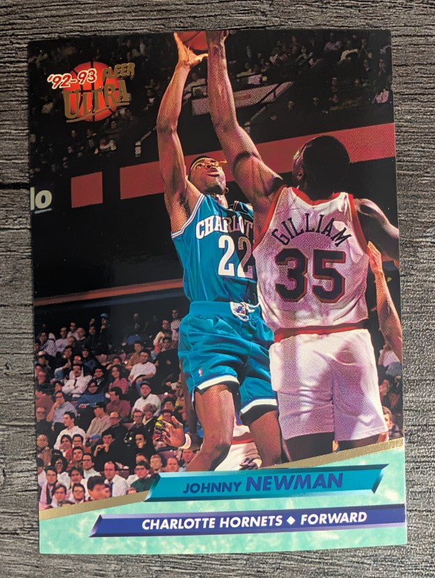 1992-93 Ultra #22 Johnny Newman