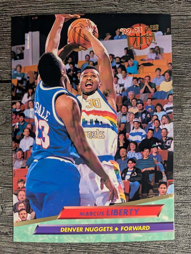 1992-93 Ultra #50 Marcus Liberty