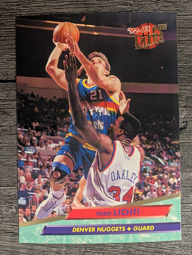 1992-93 Ultra #51 Todd Lichti