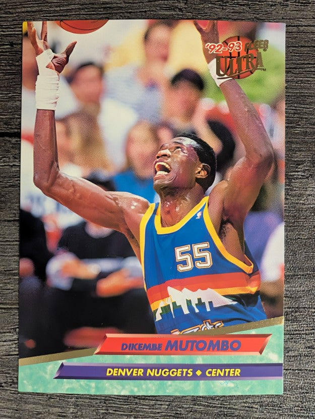1992-93 Ultra #53 Dikembe Mutombo