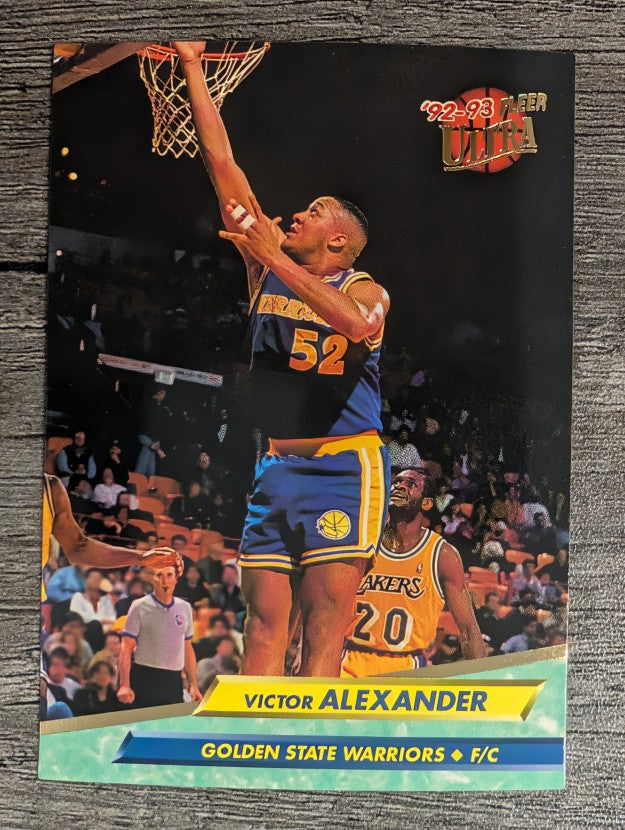 1992-93 Ultra #62 Victor Alexander