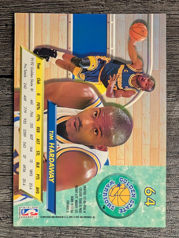 1992-93 Ultra #64 Tim Hardaway