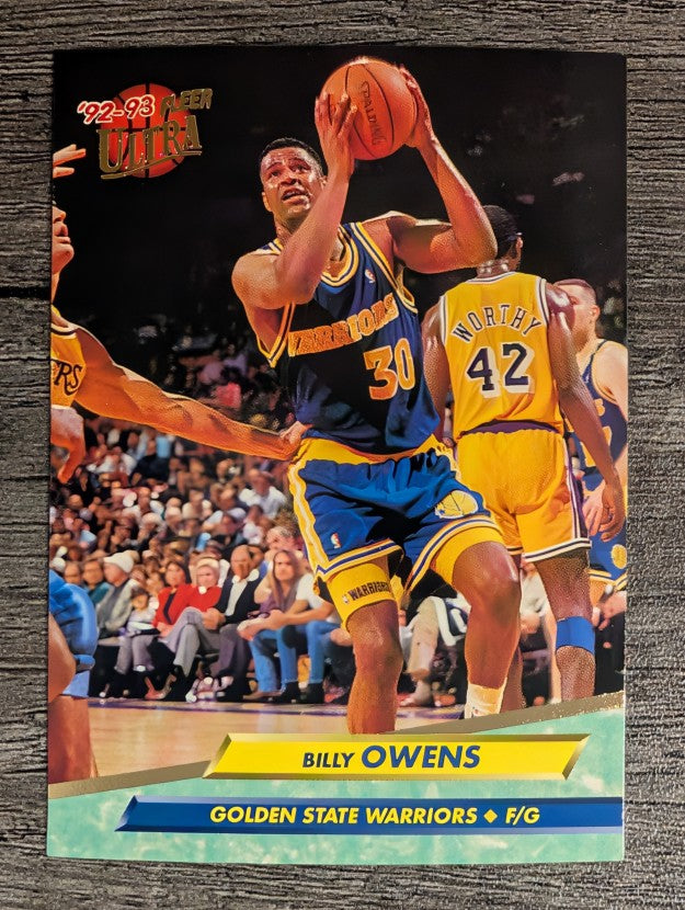 1992-93 Ultra #68 Billy Owens