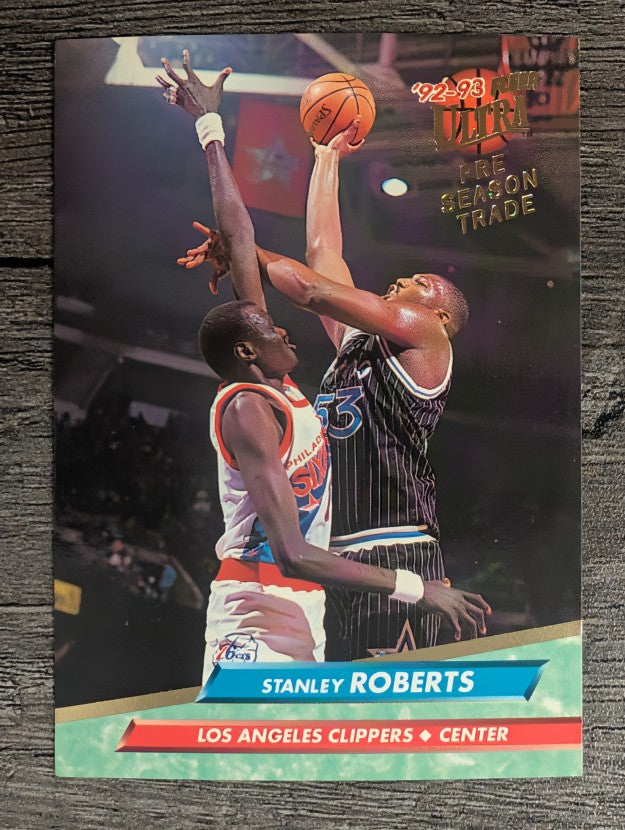 1992-93 Ultra #87 Stanley Roberts