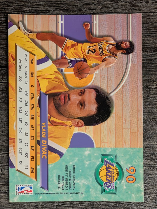 1992-93 Ultra #90 Vlade Divac