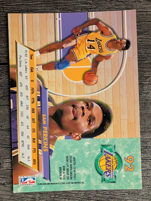 1992-93 Ultra #92 Sam Perkins