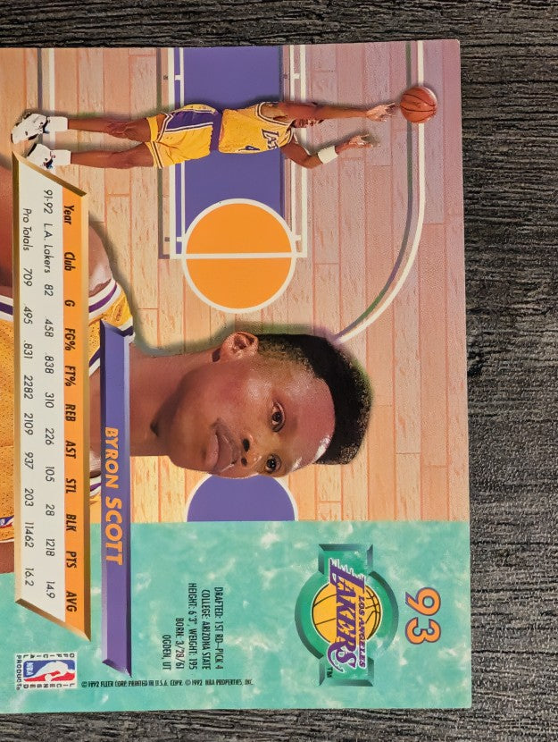 1992-93 Ultra #93 Byron Scott