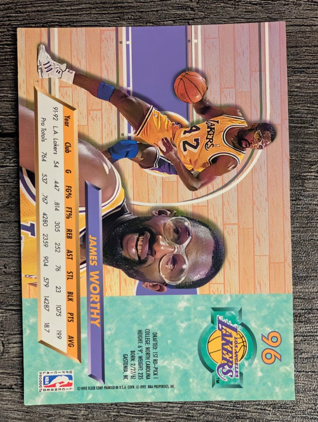 1992-93 Ultra #96 James Worthy