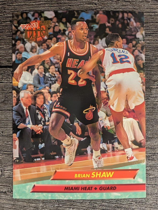 1992-93 Ultra #103 Brian Shaw