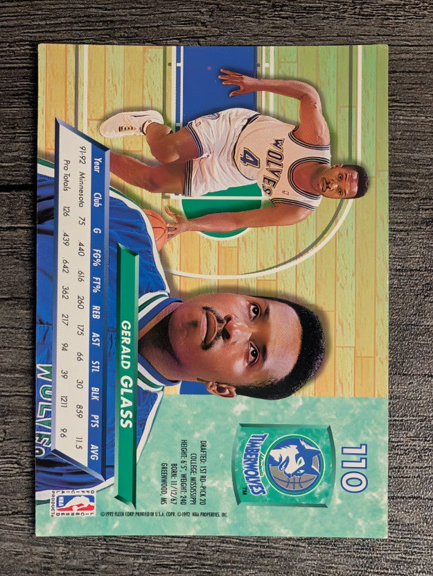 1992-93 Ultra #110 Gerald Glass