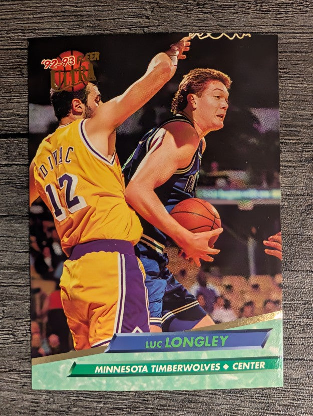 1992-93 Ultra #111 Luc Longley