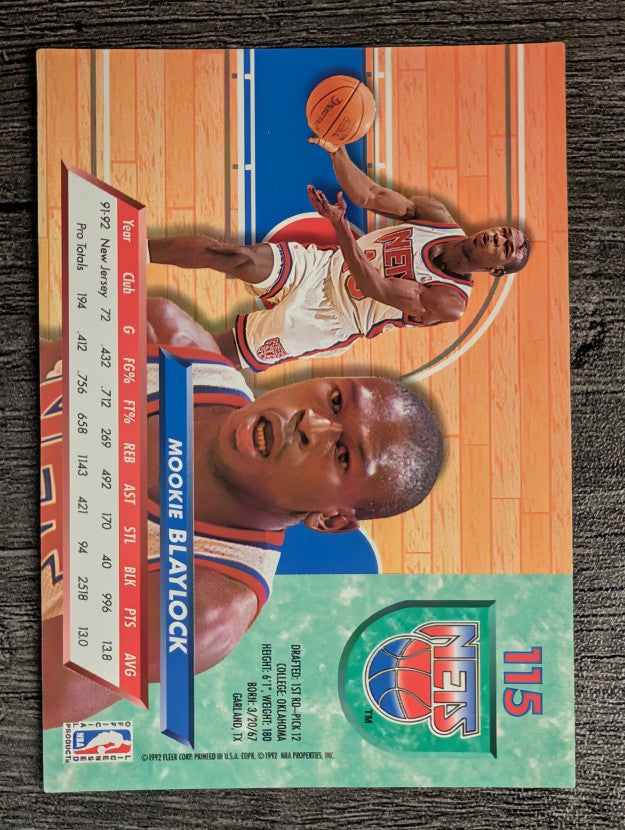 1992-93 Ultra #115 Mookie Blaylock