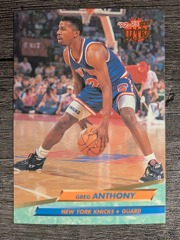 1992-93 Ultra #121 Greg Anthony