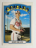 2021 Topps Heritage #394 John Means