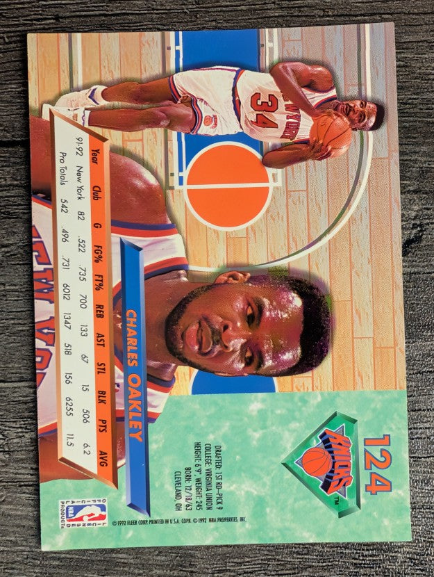 1992-93 Ultra #124 Charles Oakley