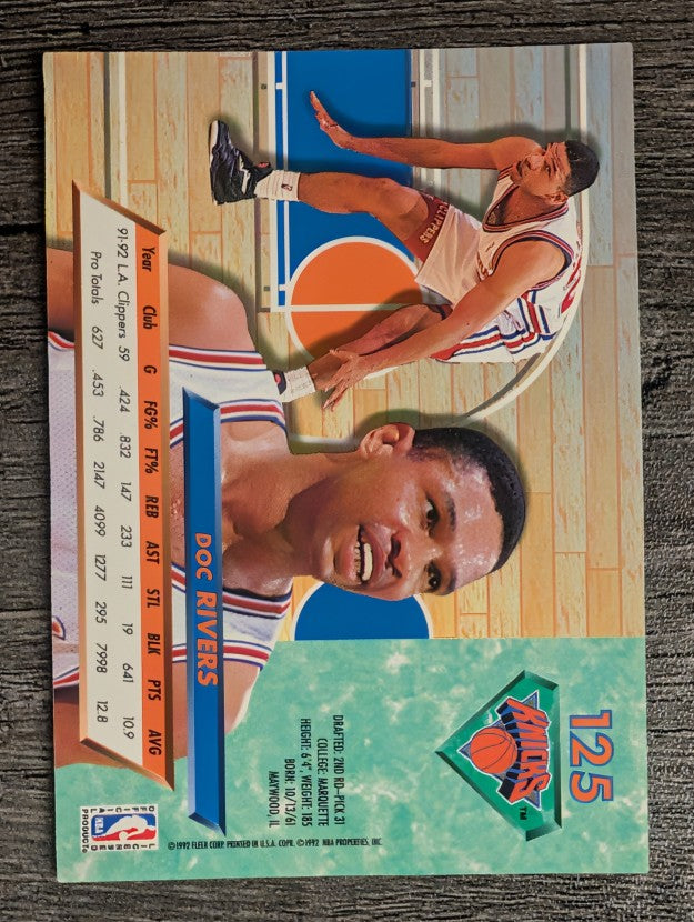 1992-93 Ultra #125 Doc Rivers