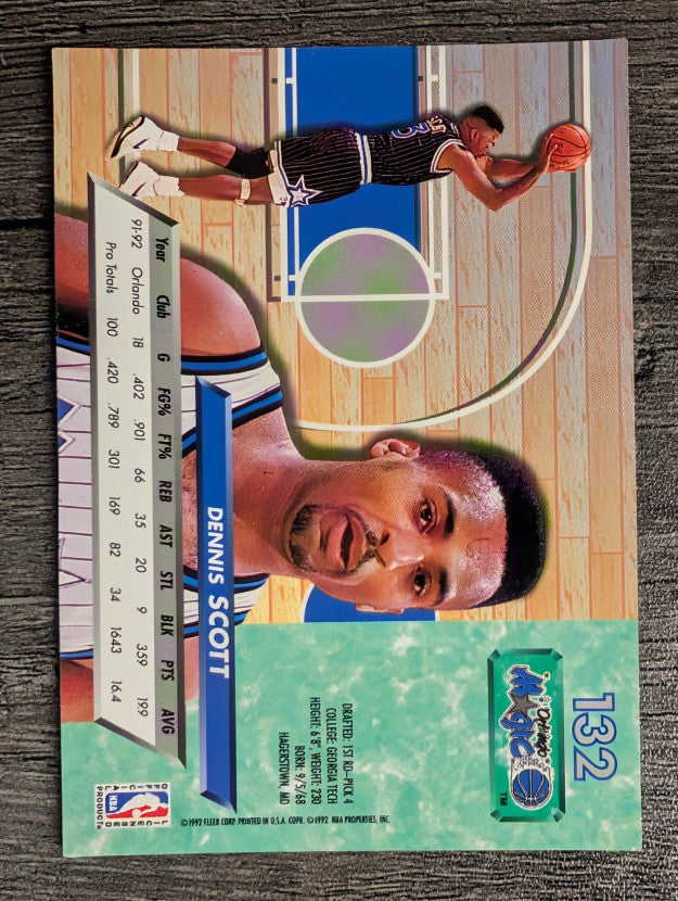 1992-93 Ultra #132 Dennis Scott
