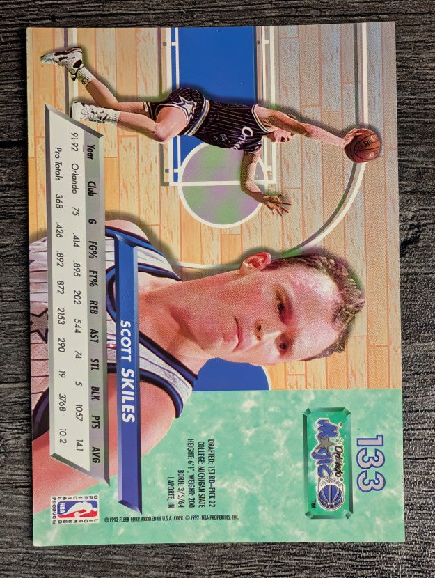 1992-93 Ultra #133 Scott Skiles