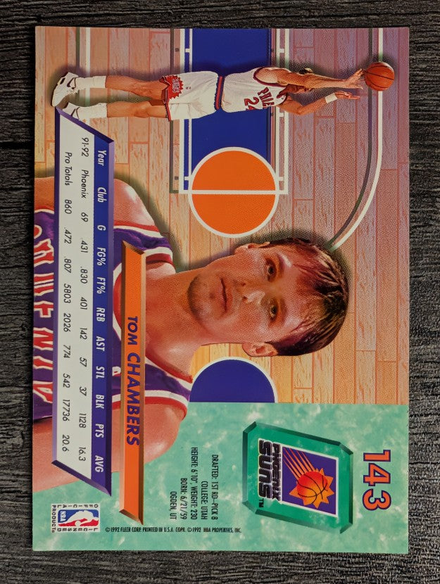 1992-93 Ultra #143 Tom Chambers