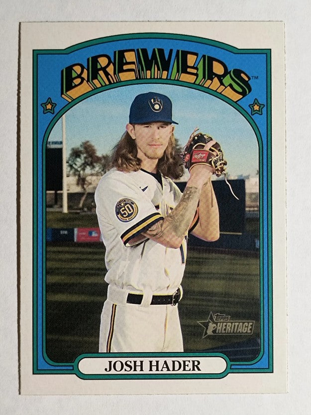 2021 Topps Heritage #395 Josh Hader