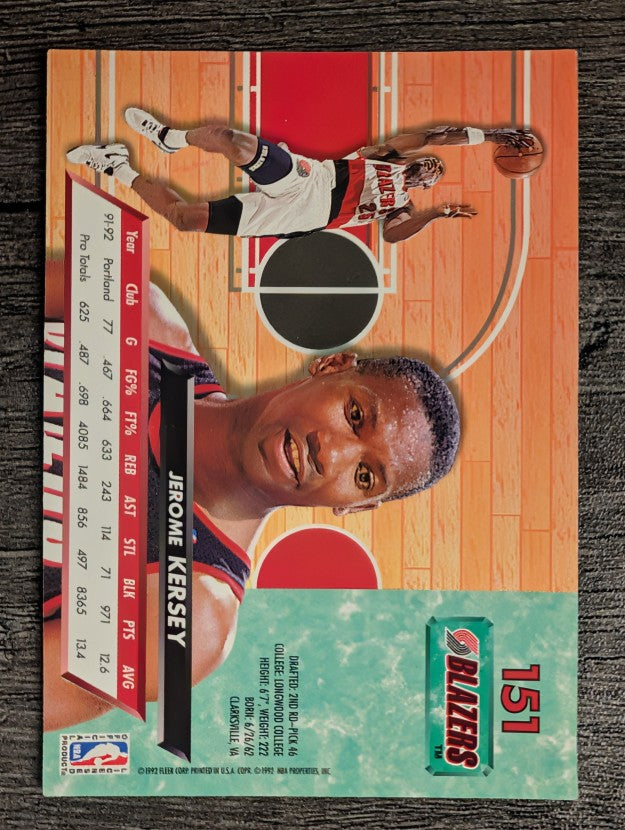 1992-93 Ultra #151 Jerome Kersey