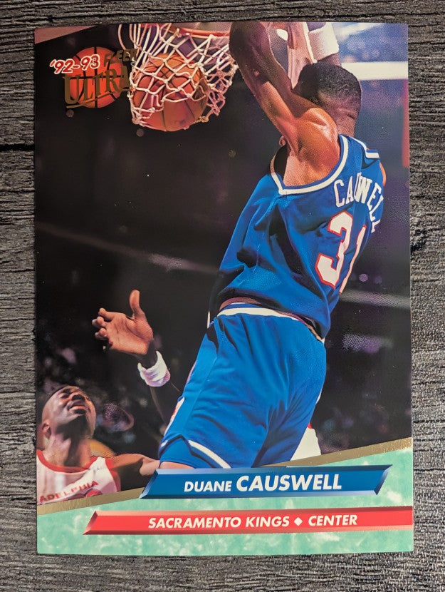 1992-93 Ultra #157 Duane Causwell