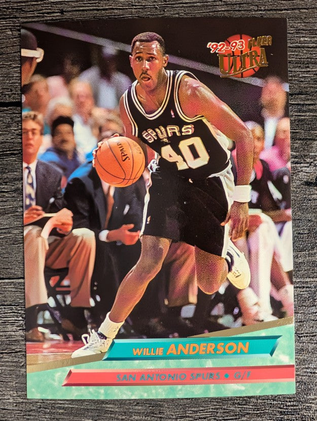 1992-93 Ultra #162 Willie Anderson