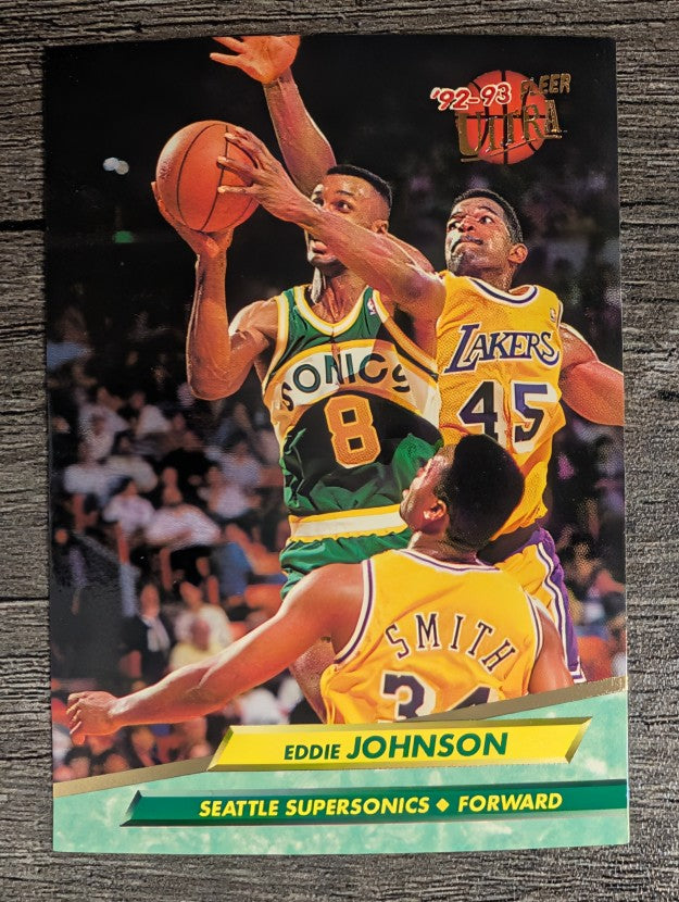 1992-93 Ultra #171 Eddie Johnson