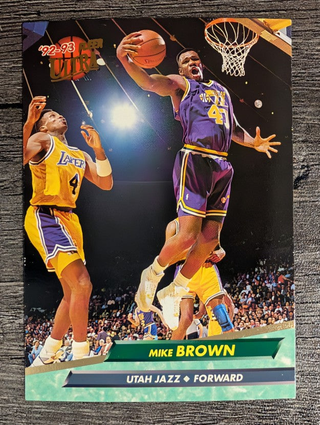 1992-93 Ultra #178 Mike Brown
