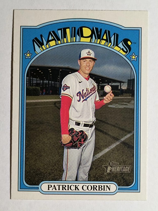 2021 Topps Heritage #398 Patrick Corbin