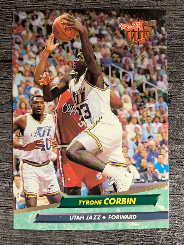 1992-93 Ultra #179 Tyrone Corbin