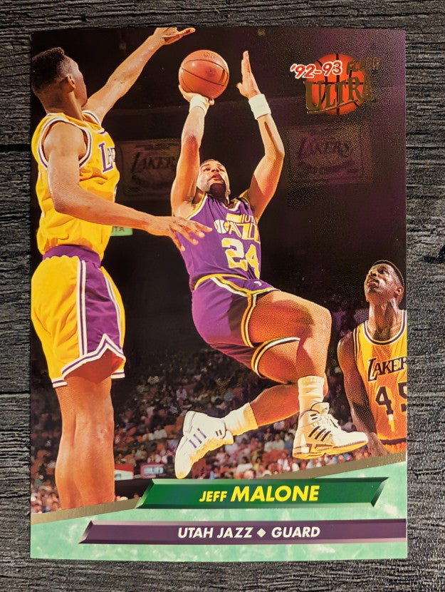 1992-93 Ultra #181 Jeff Malone