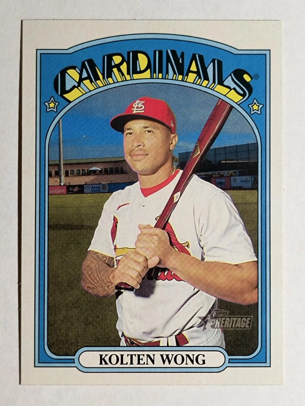 2021 Topps Heritage #399 Kolten Wong