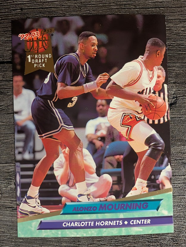 1992-93 Ultra #193 Alonzo Mourning RC