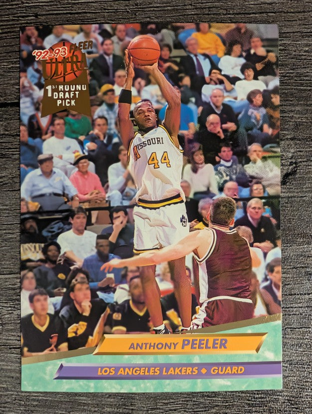 1992-93 Ultra #196 Anthony Peeler RC
