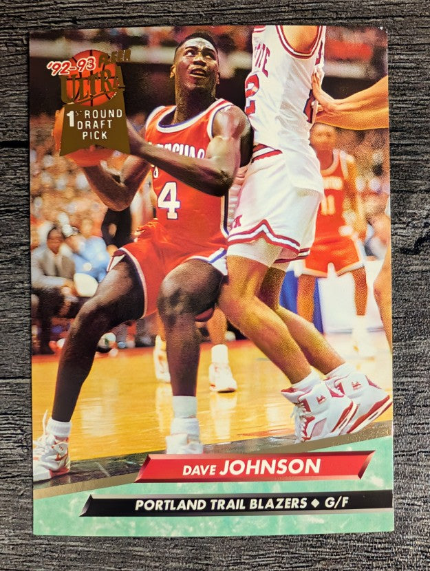 1992-93 Ultra #198 Dave Johnson RC