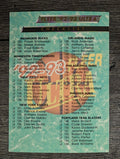 1992-93 Ultra #200 Checklist 105-200