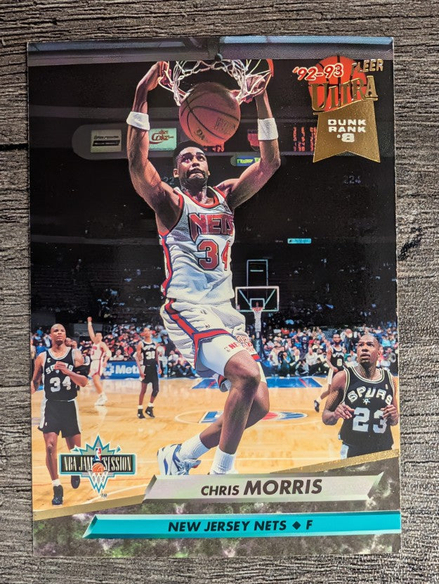 1992-93 Ultra #208 Chris Morris JS