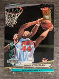 1992-93 Ultra #210 Derrick Coleman JS