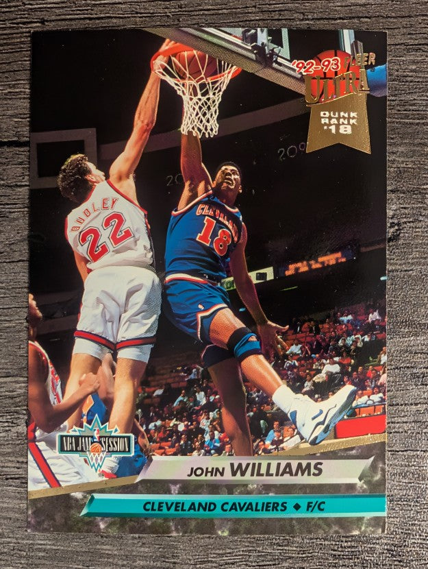 1992-93 Ultra #218 John Williams JS