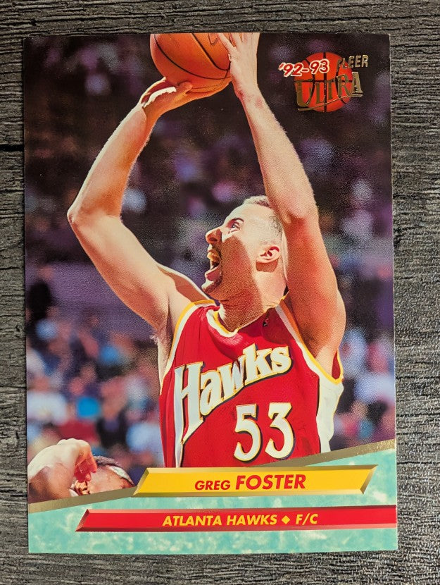 1992-93 Ultra #222 Greg Foster