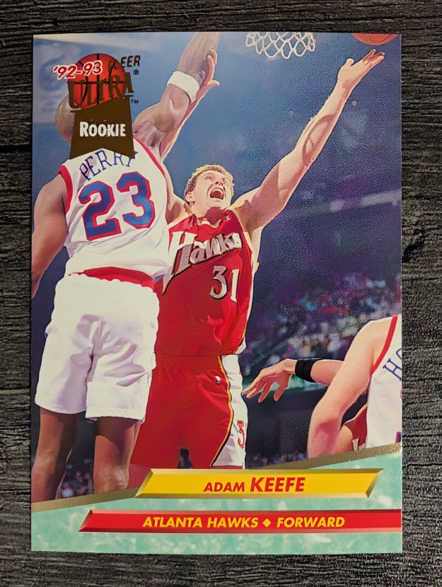1992-93 Ultra #224 Adam Keefe